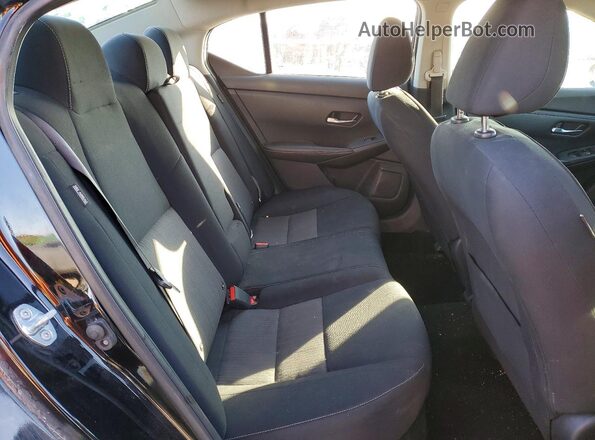 3N1AB8CV7MY280227 2021 NISSAN SENTRA Black Rear seats view