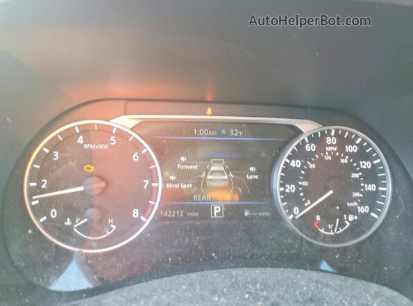 3N1AB8CV7MY280227 2021 NISSAN SENTRA Black Instrument cluster view
