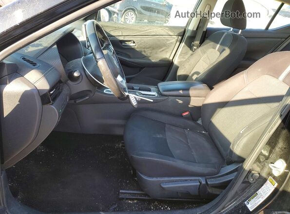3N1AB8CV7MY280227 2021 NISSAN SENTRA Black Front interior view