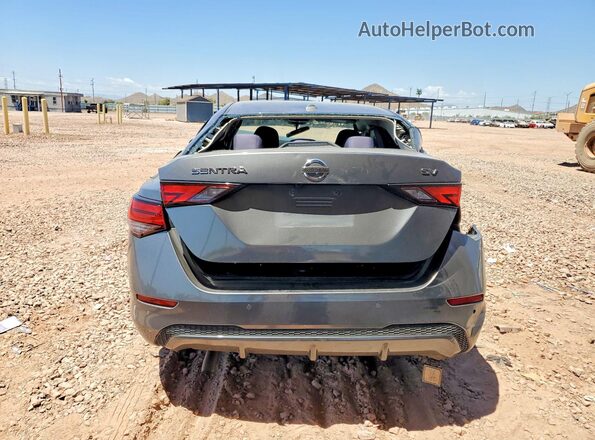 3N1AB8CV7MY285119 2021 NISSAN SENTRA Silver Vista trasera