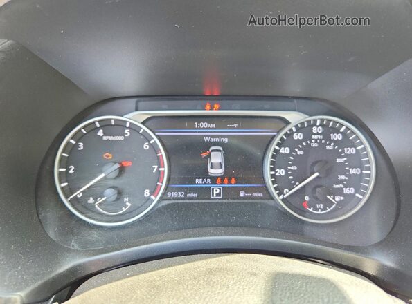 3N1AB8CV7MY285119 2021 NISSAN SENTRA Silver Vista del cuadro de instrumentos