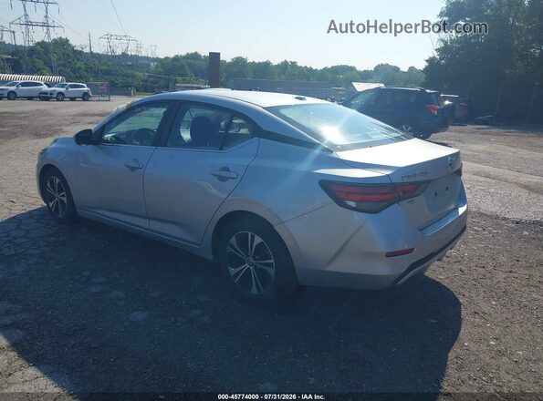 3N1AB8CV7MY294435 2021 NISSAN SENTRA Silver Rear left