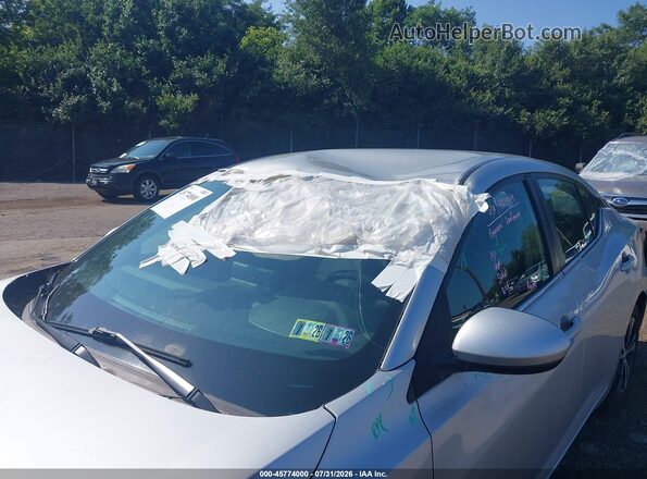 3N1AB8CV7MY294435 2021 NISSAN SENTRA Silver Front view