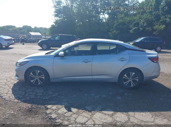 3N1AB8CV7MY294435 2021 NISSAN SENTRA Silver 360 interior view