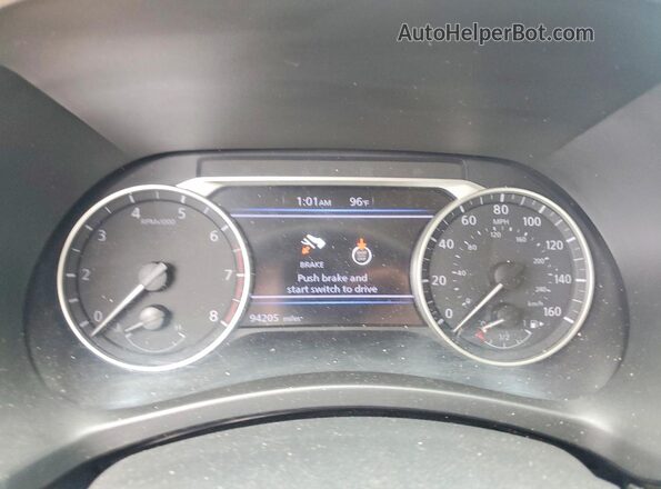 3N1AB8CV7MY299120 2021 NISSAN SENTRA Black ხელსაწყოთა პანელის ხედი