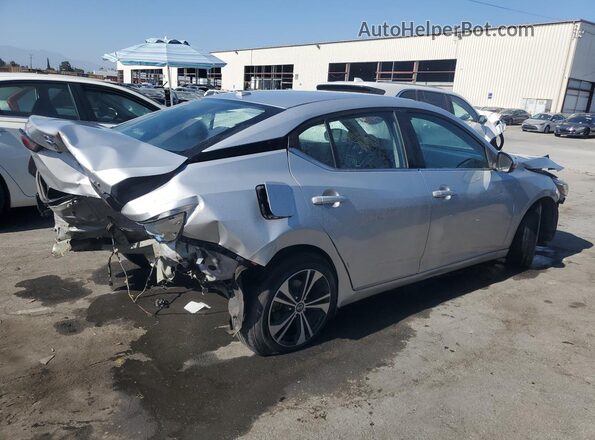 3N1AB8CV7MY304221 2021 NISSAN SENTRA Silver 
