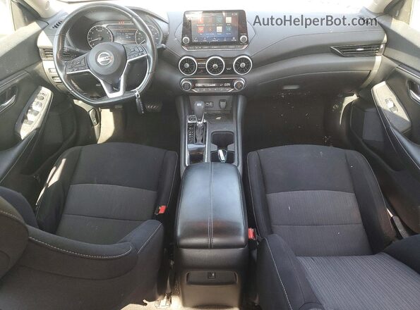 3N1AB8CV7MY304221 2021 NISSAN SENTRA Silver Widok deski rozdzielczej