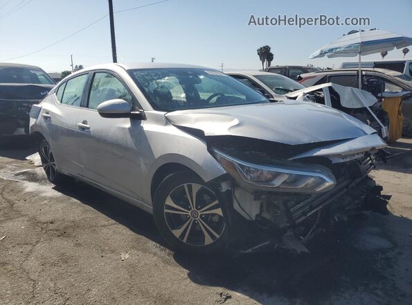 3N1AB8CV7MY304221 2021 NISSAN SENTRA Silver 