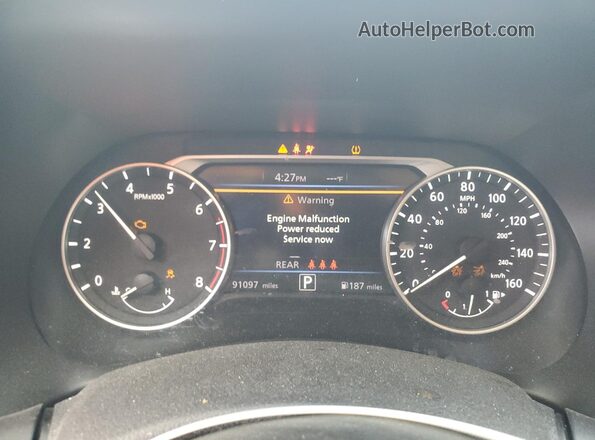 3N1AB8CV7MY304221 2021 NISSAN SENTRA Silver 