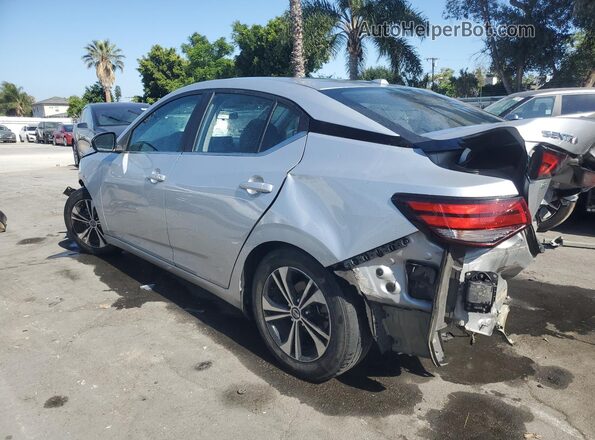 3N1AB8CV7MY304221 2021 NISSAN SENTRA Silver 