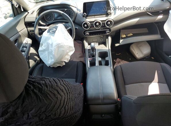 3N1AB8CV7MY308690 2021 NISSAN SENTRA Blue Dashboard view
