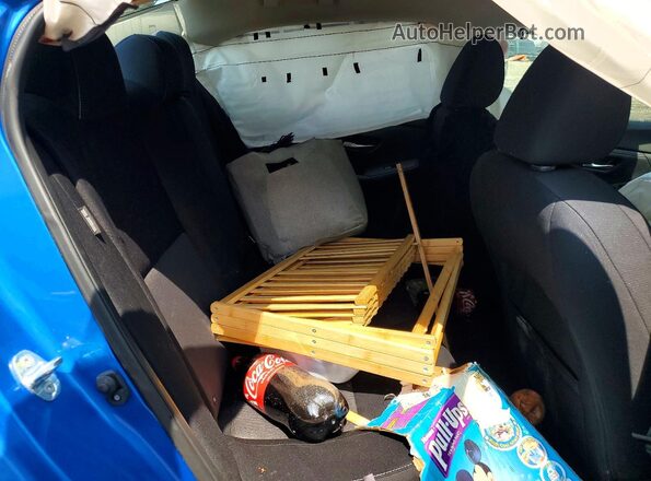 3N1AB8CV7MY308690 2021 NISSAN SENTRA Blue Rear seats view