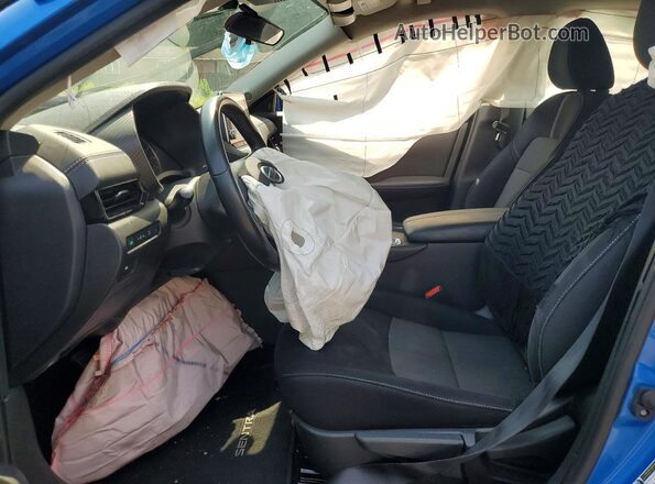 3N1AB8CV7MY308690 2021 NISSAN SENTRA Blue Front interior view