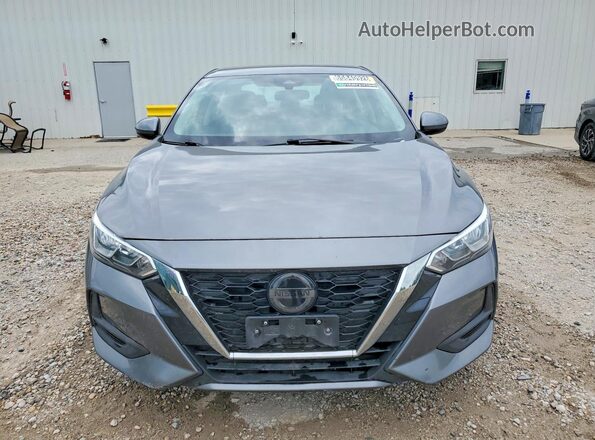 3N1AB8CV7NY243633 2022 NISSAN SENTRA Серый Вид спереди