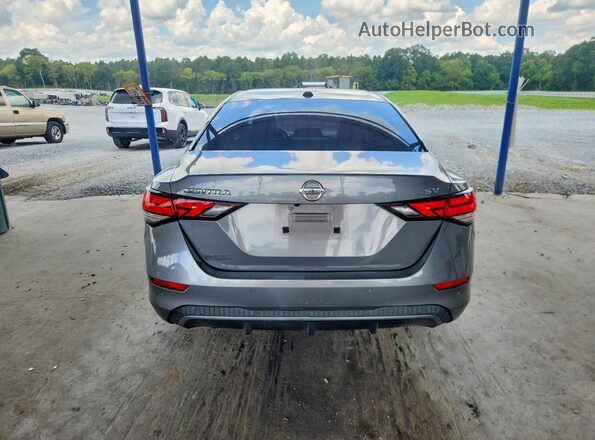 3N1AB8CV7NY254471 2022 NISSAN SENTRA Серый Вид сзади