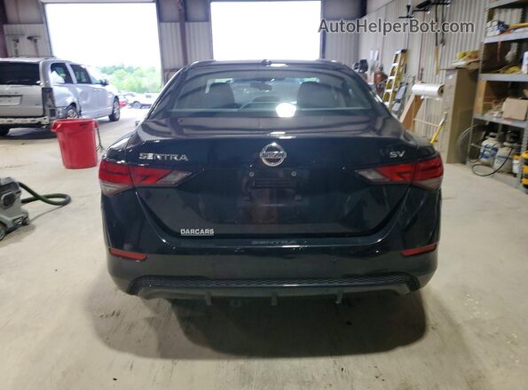 3N1AB8CV7NY274834 2022 NISSAN SENTRA Black Widok z tyłu