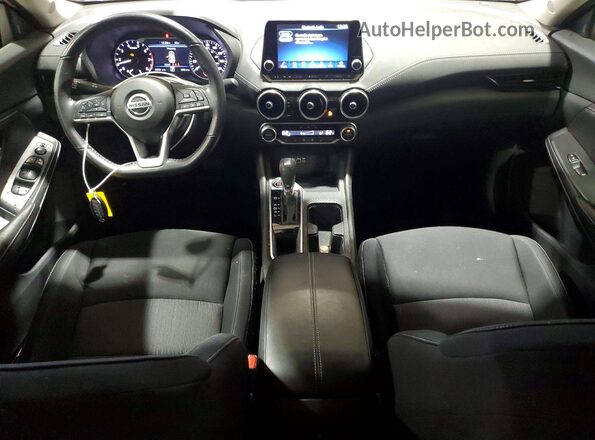 3N1AB8CV7NY274834 2022 NISSAN SENTRA Black Widok deski rozdzielczej