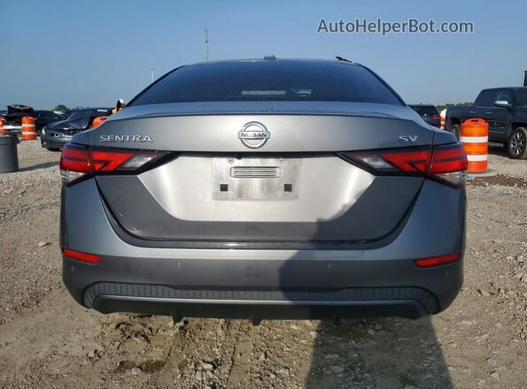 3N1AB8CV7NY275675 2022 NISSAN SENTRA Серый Вид сзади