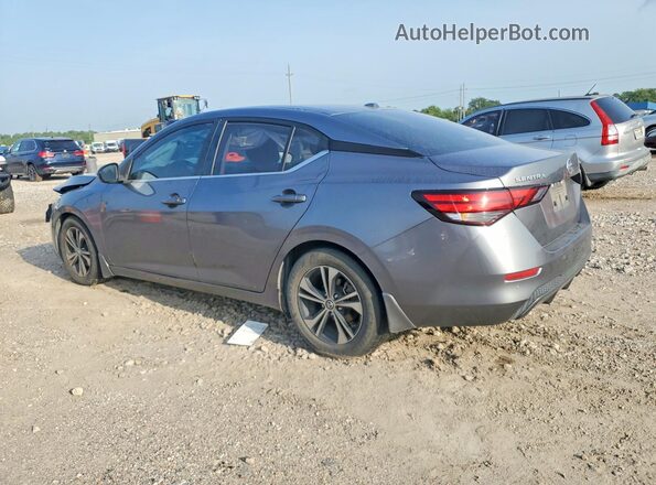 3N1AB8CV7NY275675 2022 NISSAN SENTRA Серый Задняя левая четверть