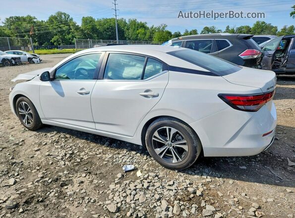 3N1AB8CV7PY225488 2023 NISSAN SENTRA Белый Задняя левая четверть