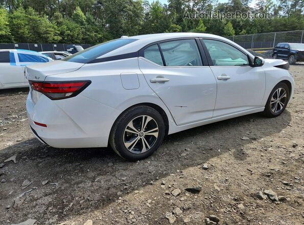 3N1AB8CV7PY225488 2023 NISSAN SENTRA Белый Задняя правая четверть