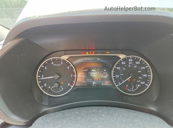3N1AB8CV7PY225488 2023 NISSAN SENTRA Белый Вид щитка приборов