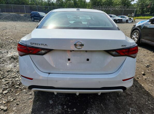 3N1AB8CV7PY225488 2023 NISSAN SENTRA Белый Вид сзади