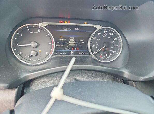 3N1AB8CV7PY287974 2023 NISSAN SENTRA White Սարքավորումների վահանակի տեսք