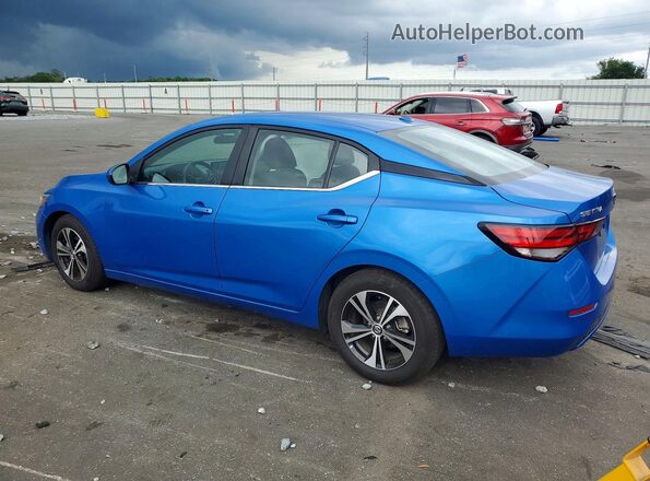 3N1AB8CV7PY317801 2023 NISSAN SENTRA Blue Հետևի ձախ