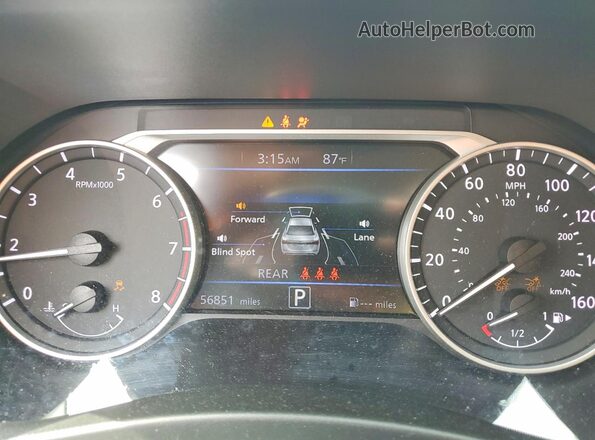 3N1AB8CV7PY317801 2023 NISSAN SENTRA Blue Սարքավորումների վահանակի տեսք