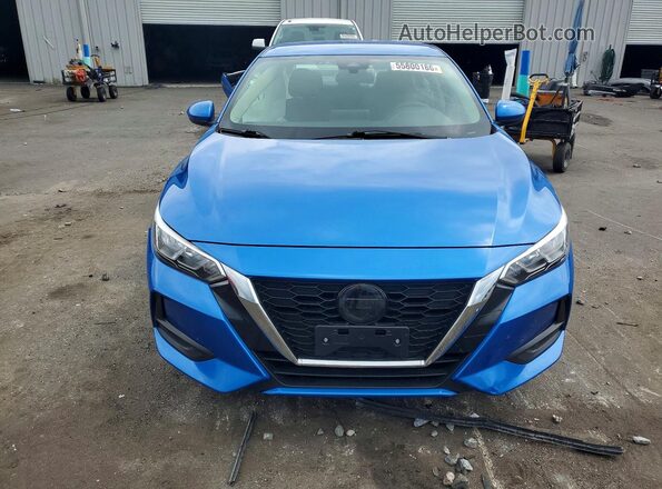 3N1AB8CV7PY317801 2023 NISSAN SENTRA Blue Դիմացի տեսք