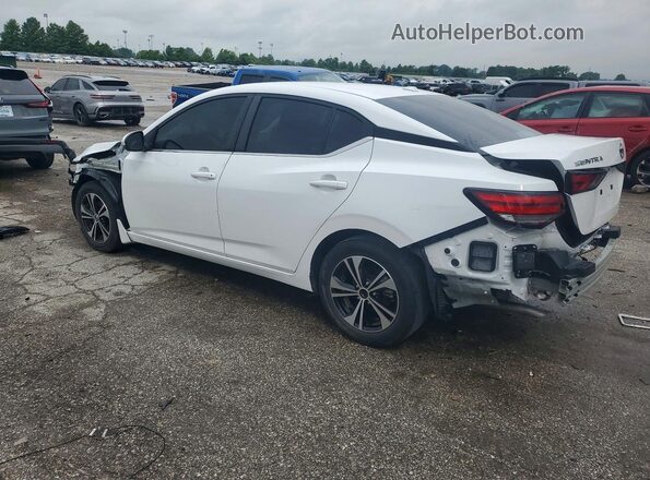 3N1AB8CV7PY324912 2023 NISSAN SENTRA Белый Задняя левая четверть