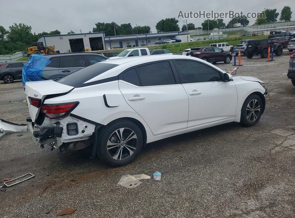 3N1AB8CV7PY324912 2023 NISSAN SENTRA Белый Задняя правая четверть