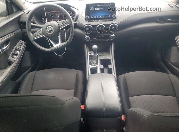 3N1AB8CV7PY324912 2023 NISSAN SENTRA Белый Вид панели приборов