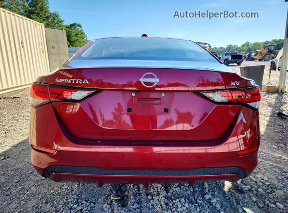 3N1AB8CV7RY201324 2024 NISSAN SENTRA Red Rear view