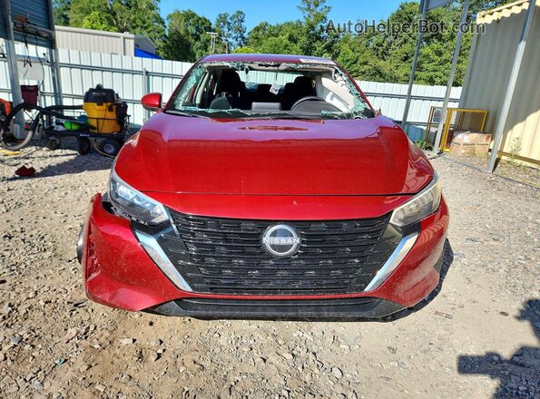 3N1AB8CV7RY201324 2024 NISSAN SENTRA Red Front view
