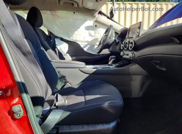 3N1AB8CV7RY201324 2024 NISSAN SENTRA Red Front interior view