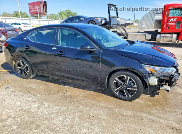 3N1AB8CV7RY205745 2024 NISSAN SENTRA Black Przód prawy