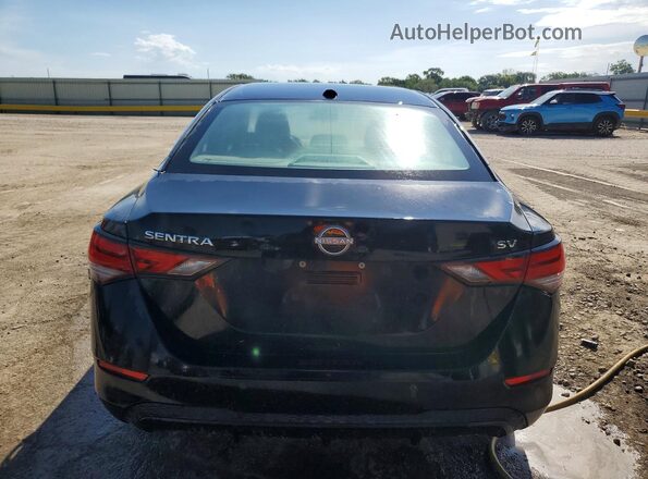 3N1AB8CV7RY205745 2024 NISSAN SENTRA Black Widok z tyłu