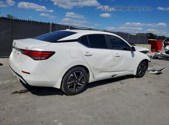 3N1AB8CV7RY214087 2024 NISSAN SENTRA White Задня права чверть
