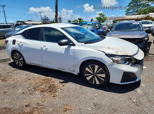 3N1AB8CV7RY220844 2024 NISSAN SENTRA White Vista de la etiqueta del VIN