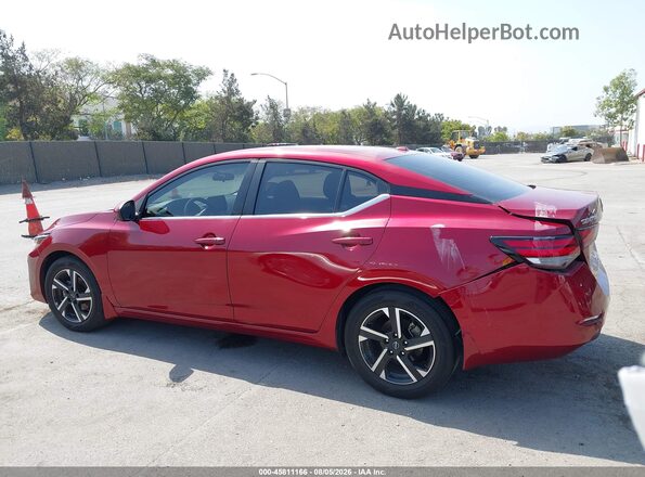 3N1AB8CV7RY243847 2024 NISSAN SENTRA Красный Панорамный вид салона 360°