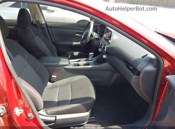 3N1AB8CV7RY243847 2024 NISSAN SENTRA Красный Вид салона спереди