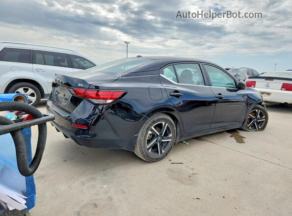 3N1AB8CV7RY328431 2024 NISSAN SENTRA Черный Задняя правая четверть