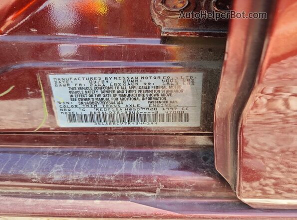 3N1AB8CV7RY344144 2024 NISSAN SENTRA Burgundy Widok komory silnika