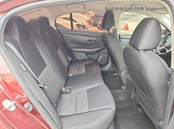 3N1AB8CV7RY376317 2024 NISSAN SENTRA Maroon Vista de los asientos traseros