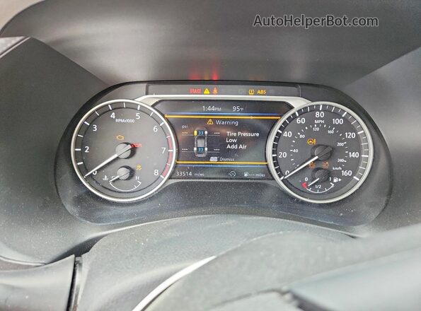 3N1AB8CV7RY376317 2024 NISSAN SENTRA Maroon Vista del cuadro de instrumentos