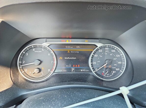 3N1AB8CV7RY386958 2024 NISSAN SENTRA Black Vista del cuadro de instrumentos