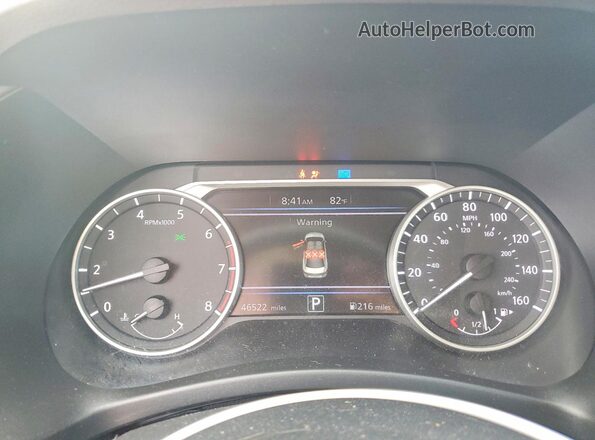 3N1AB8CV7SY212541 2025 NISSAN SENTRA Black Instrument cluster view