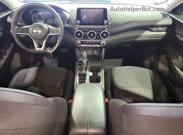 3N1AB8CV7SY226696 2025 NISSAN SENTRA Black Вид панелі приладів